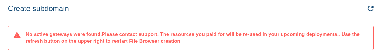 Error deploying filebrowser · Issue #64 · threefoldtecharchive/vdc ...