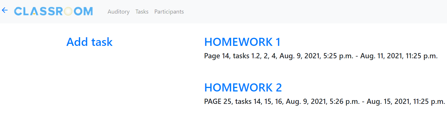 GitHub - ImokAAA/classroom: This is a project for private teachers to ...