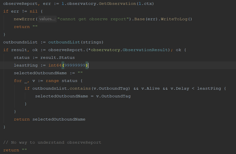 获取最小ping值出站策略问题 · Issue #1018 · v2fly/v2ray-core · GitHub