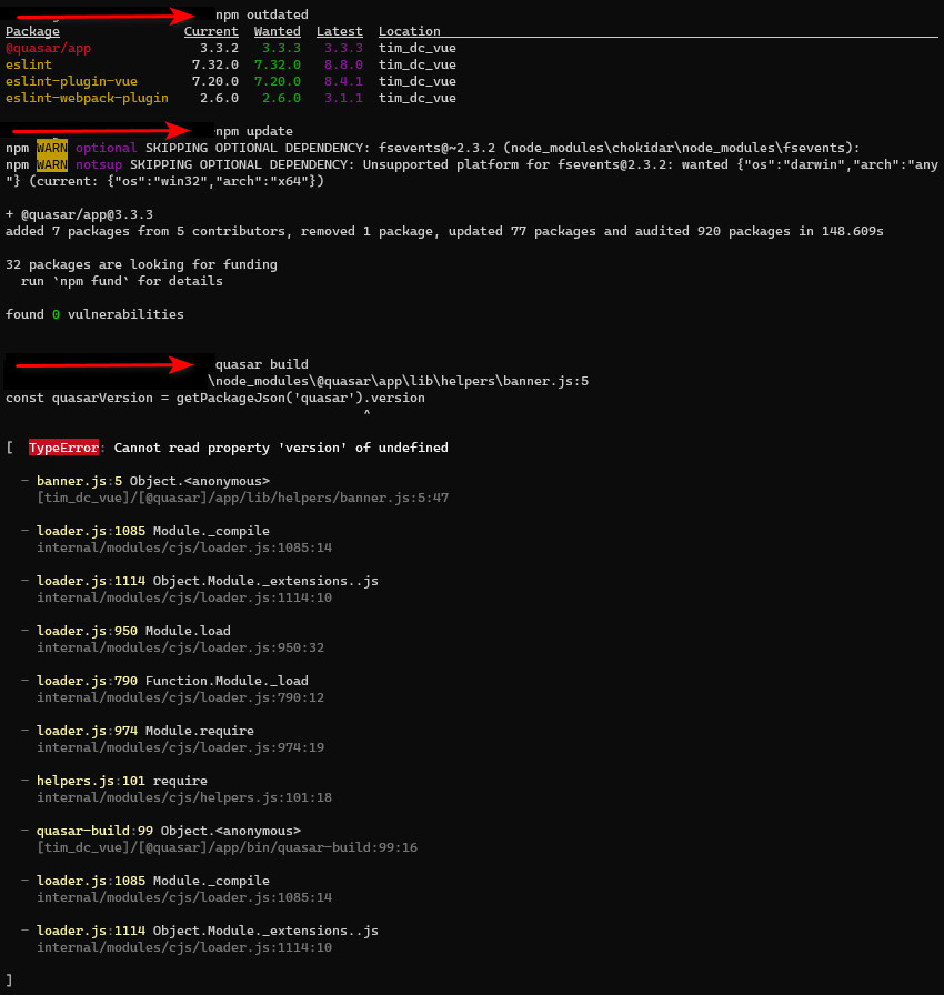 Quasar app bug · Issue #12440 · quasarframework/quasar · GitHub