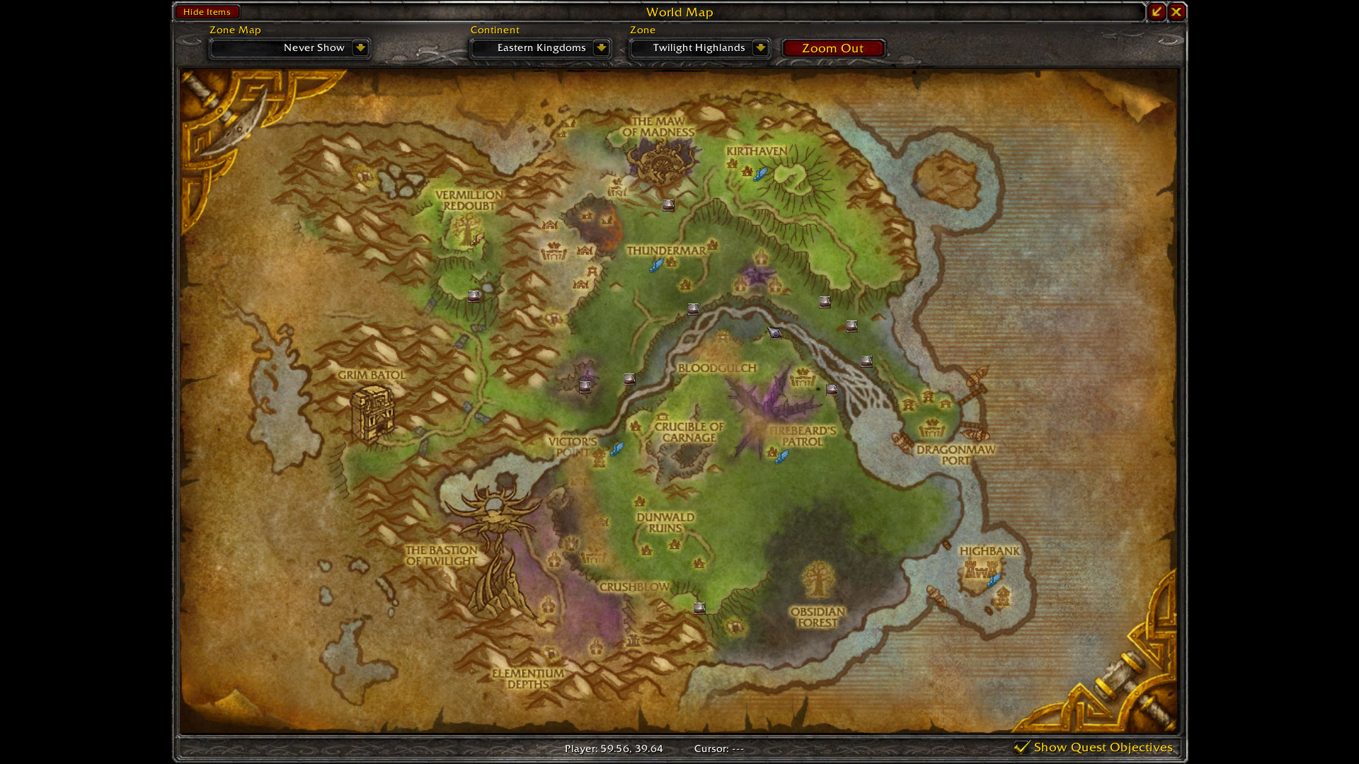 Elementium Ore Twilight Highlands (52185) · Issue #2706 · WoWManiaUK ...