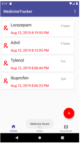GitHub - C-Christensen/MedicineTracker