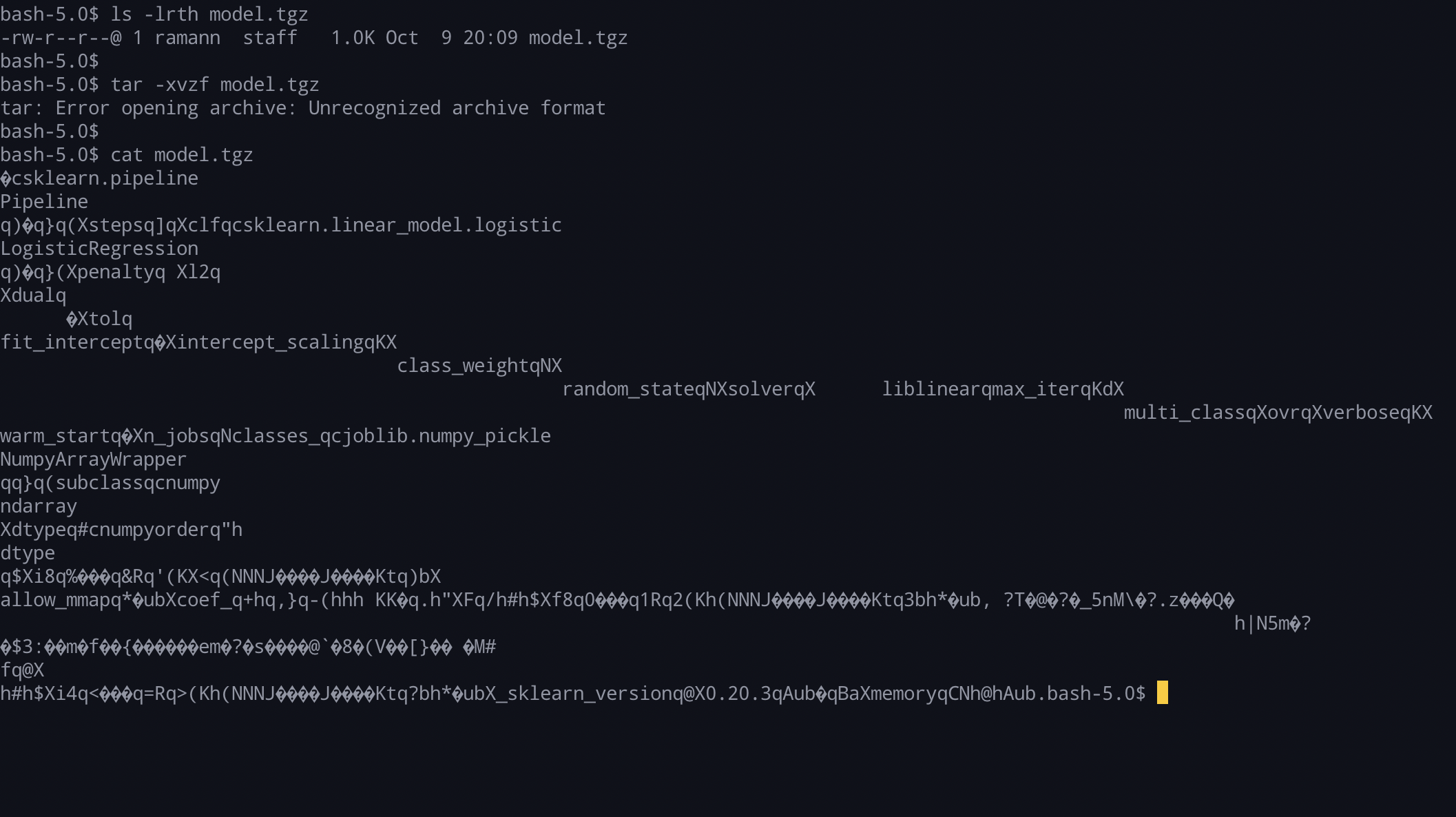 Disabling compression for binary output artifact works but gives .gz ...