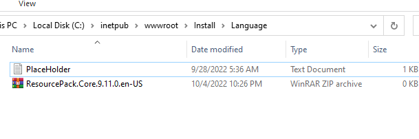 error