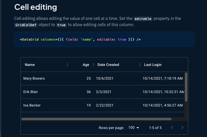 [DataGrid] Cell edit with date(or datetime) types not working properly ...