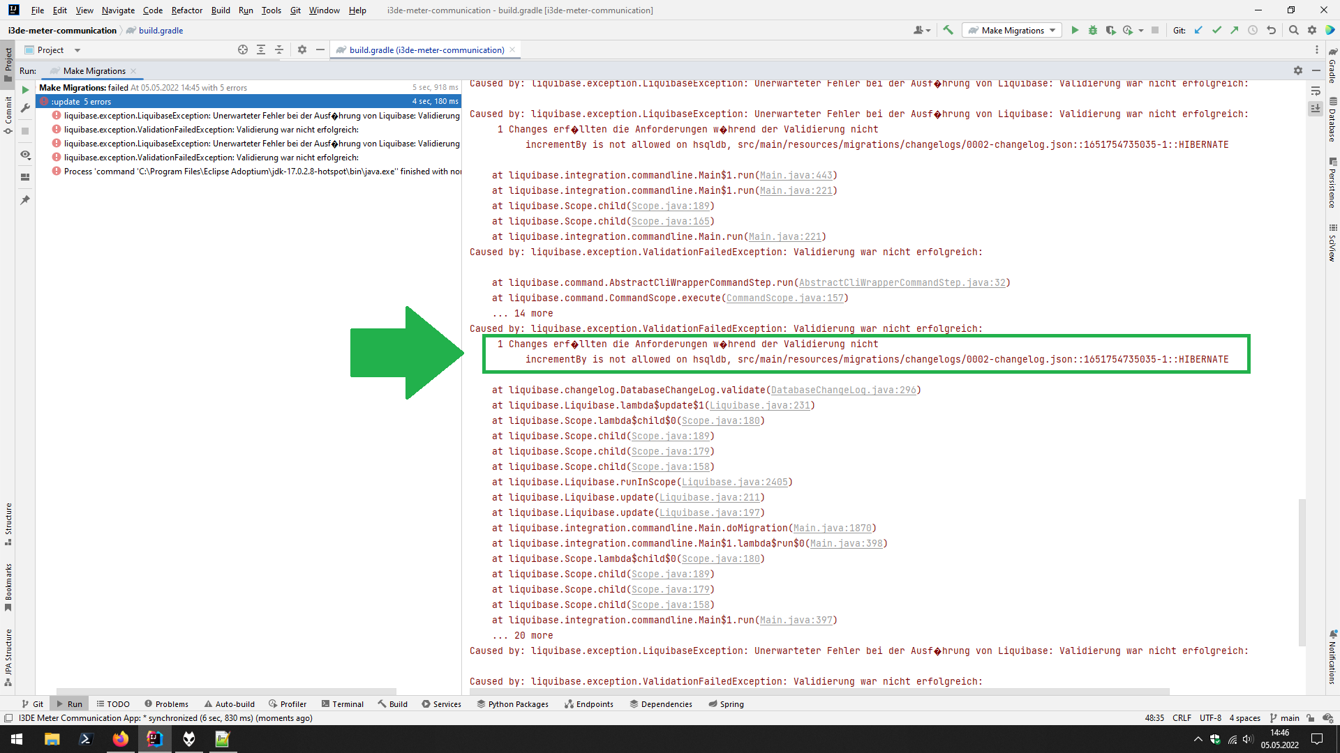 Invalid SQL for HSQLDB · Issue #2826 · liquibase/liquibase · GitHub