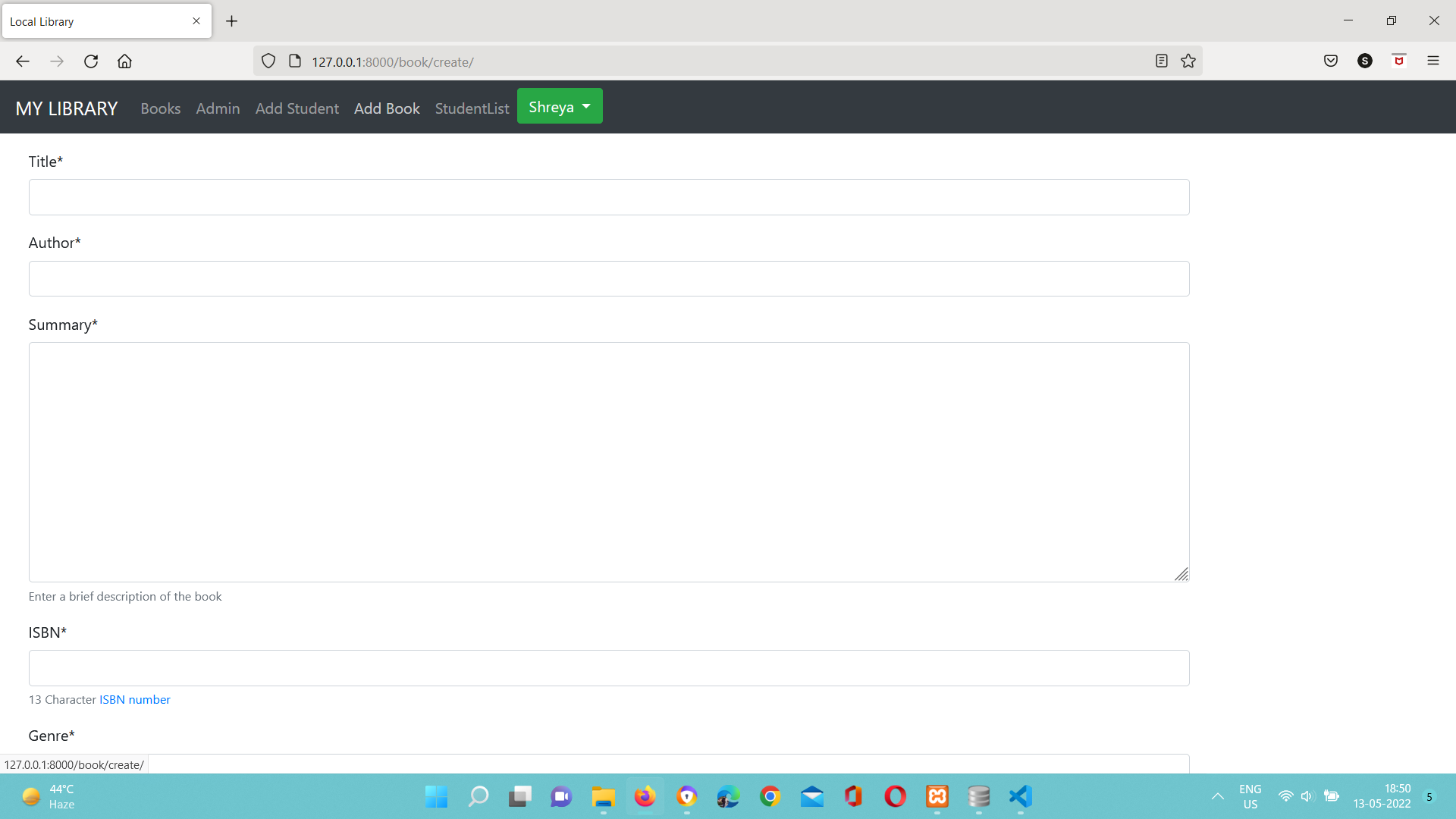 GitHub - shreya1504/library_managemnt_system