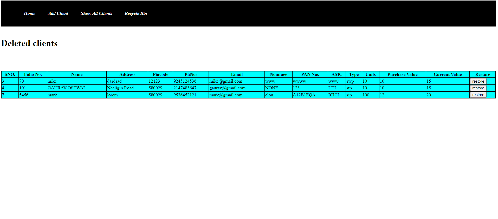 GitHub - Ribhav007/Mutual-Fund-client-management-system-using-php