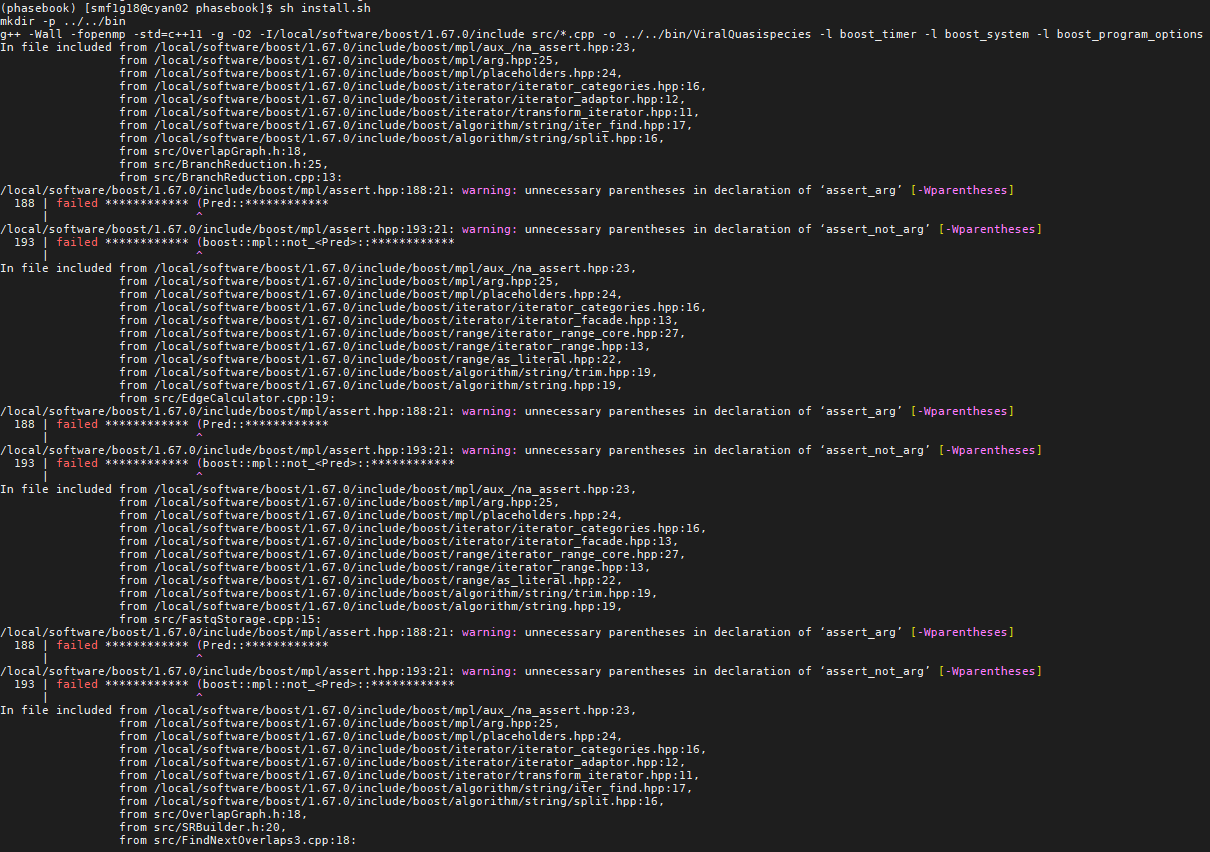 Warnings during installation · Issue #1 · phasebook/phasebook · GitHub