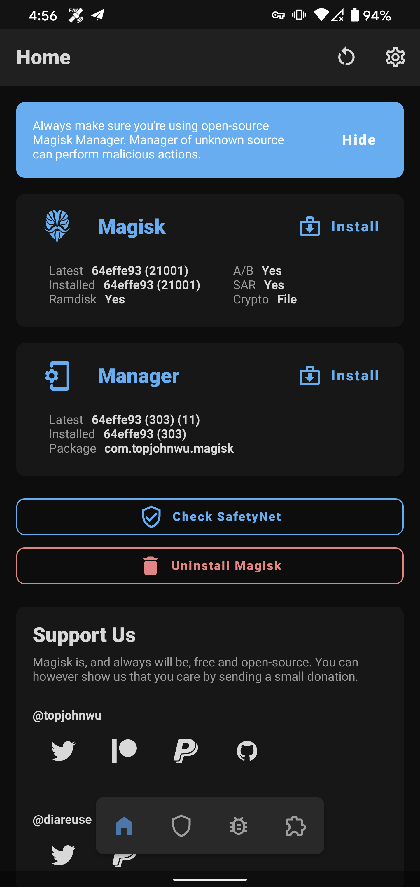 安卓11无效 · Issue #1 · Magisk-Modules-Repo/ctenabler · GitHub