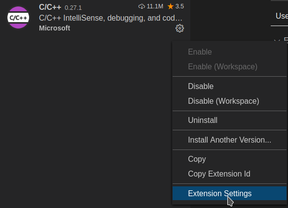 Extension filtering from settings page · Issue #96949 · microsoft ...