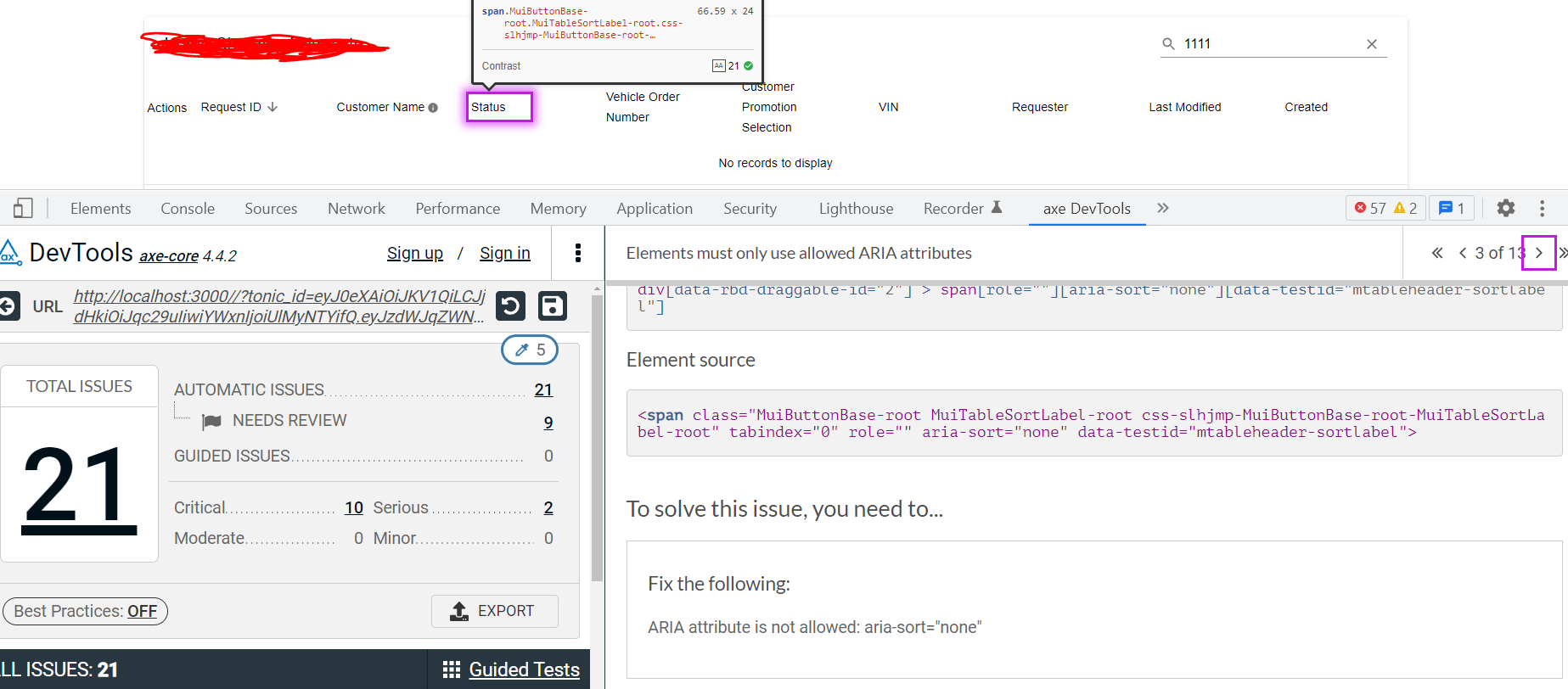 Aria Sort Issue · Issue 570 · materialtablecore/core · GitHub