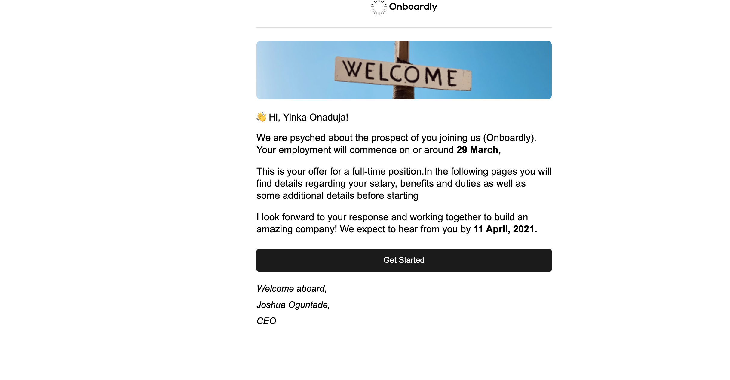 GitHub - Khadeeejah/emailtemplate1: A simple email template