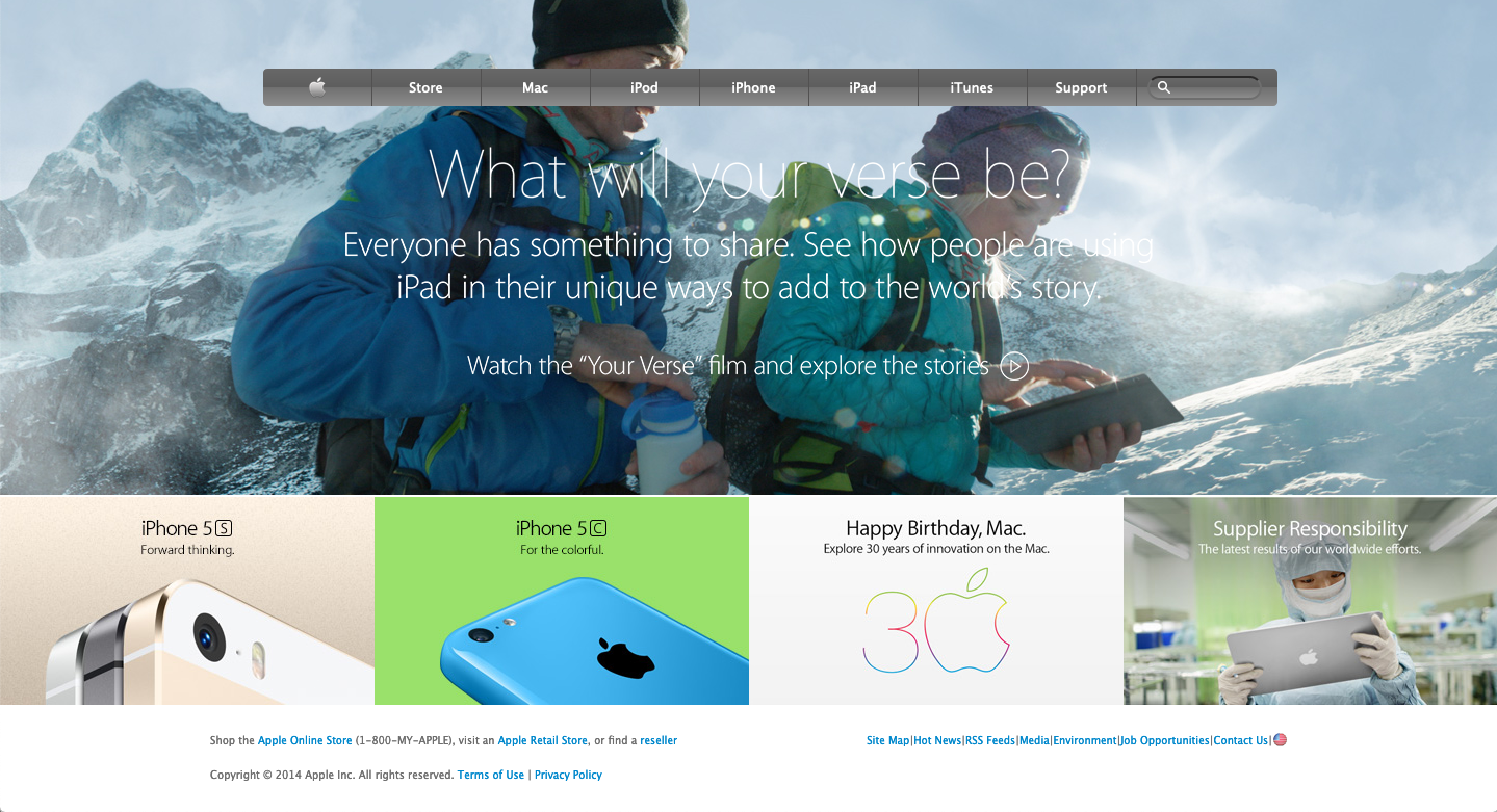 old apple website archive