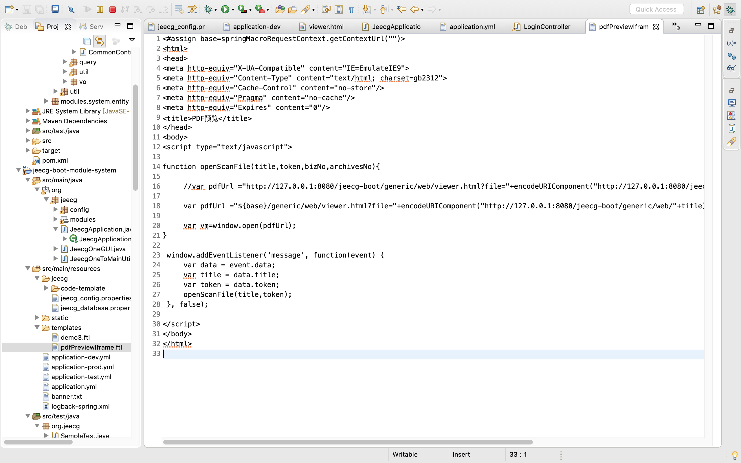 pdf预览报错 · Issue #342 · jeecgboot/JeecgBoot · GitHub