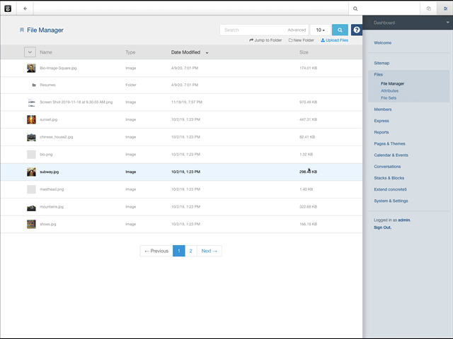 Overhaul add file to file manager experience; add new folder support ...