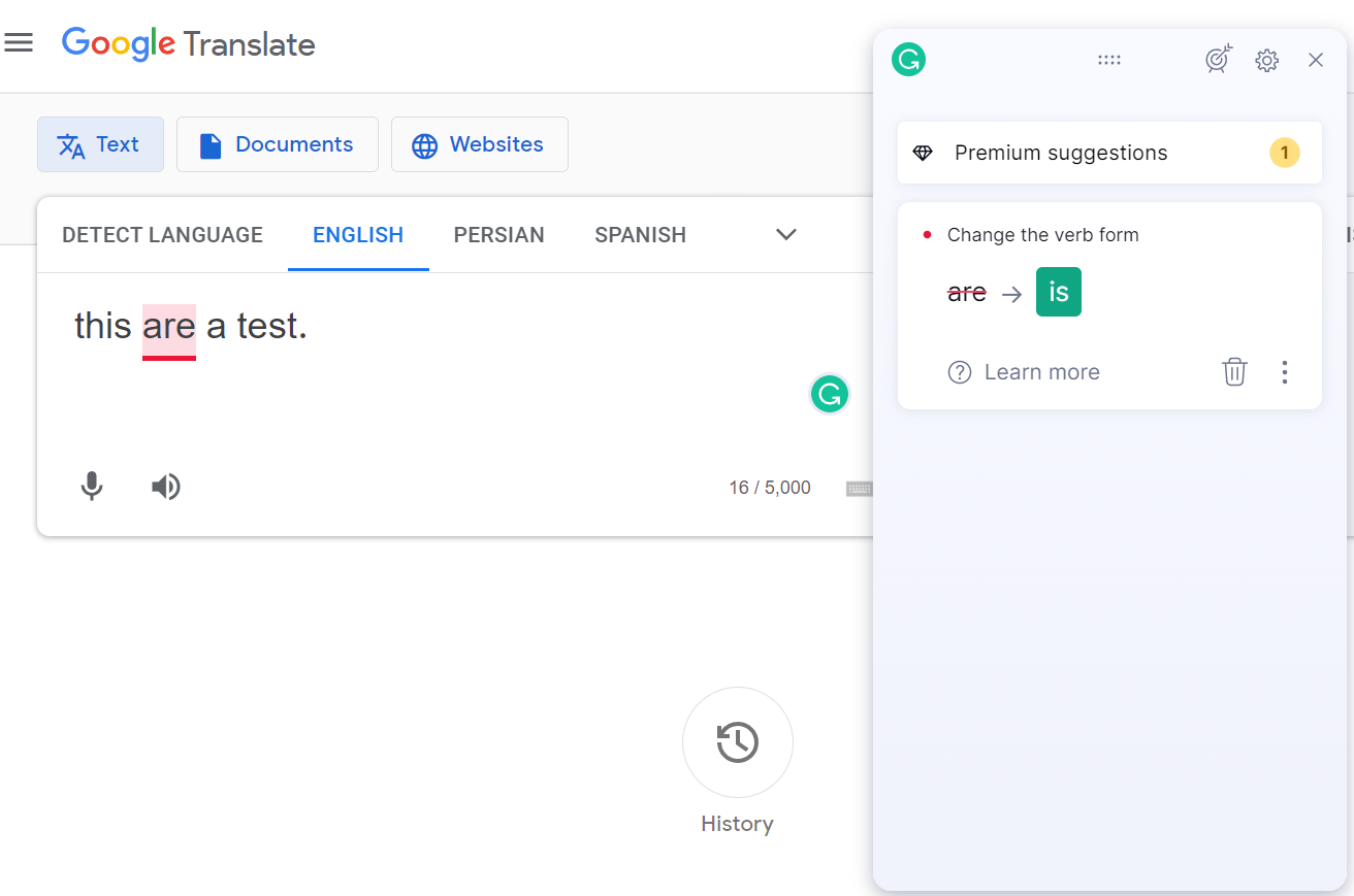 I want to develop a Grammarlylike extension for chrome. is it possible