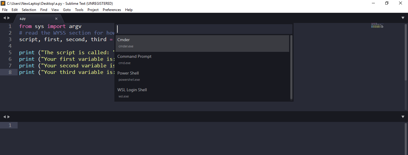 CMDer · Issue 134 · randy3k/Terminus · GitHub