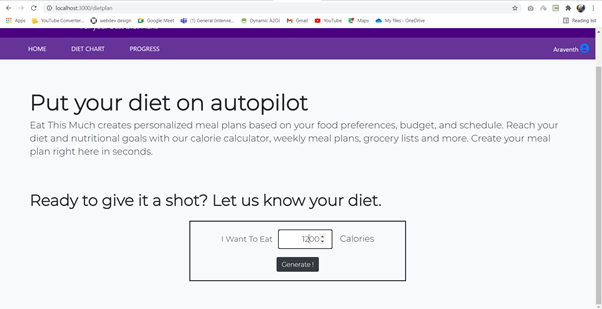 GitHub - araventh/Smart-diet-planner