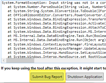 Submit bug button produces garbage text · Issue #132 · fernandreu ...
