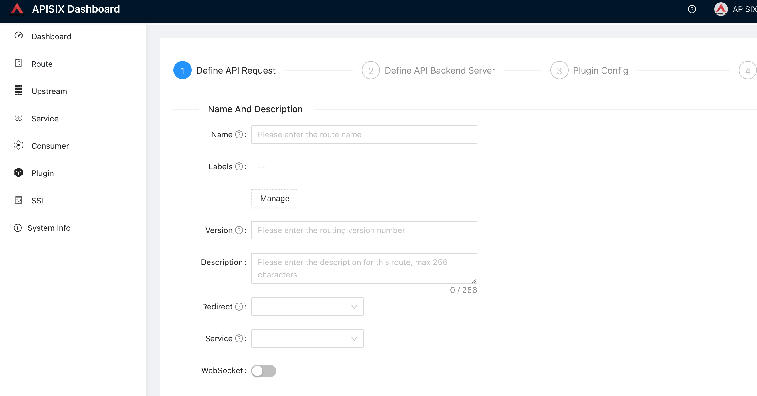 After configuring redirect in route, dashboard cannot run normally ...