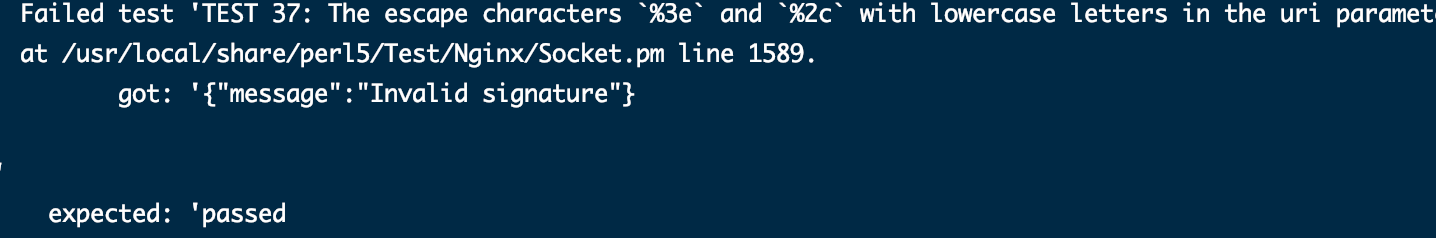 bug(hmac-auth): when the request contains escape characters, the ...