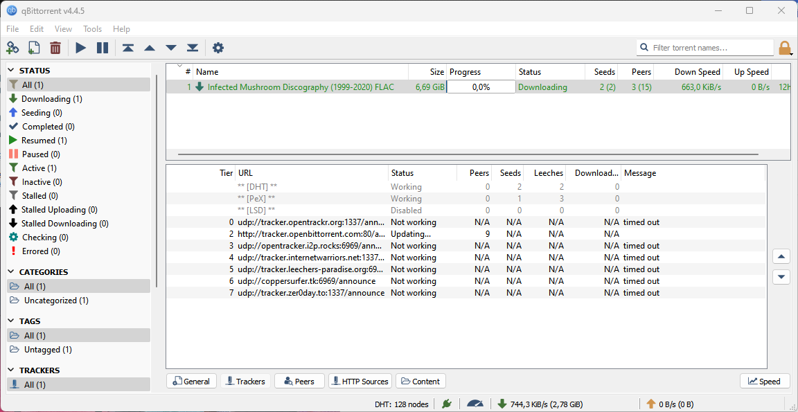 Troubleshooting tracker connection issues (from 8mb/s to