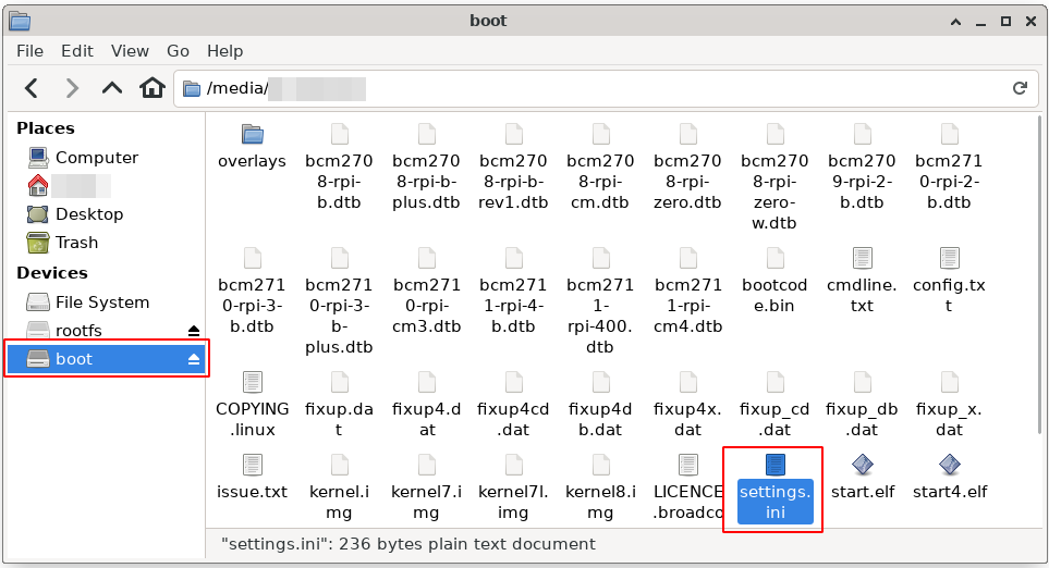 [FEATURE] settings.ini from boot (FAT32) partition 📝 · Issue 128