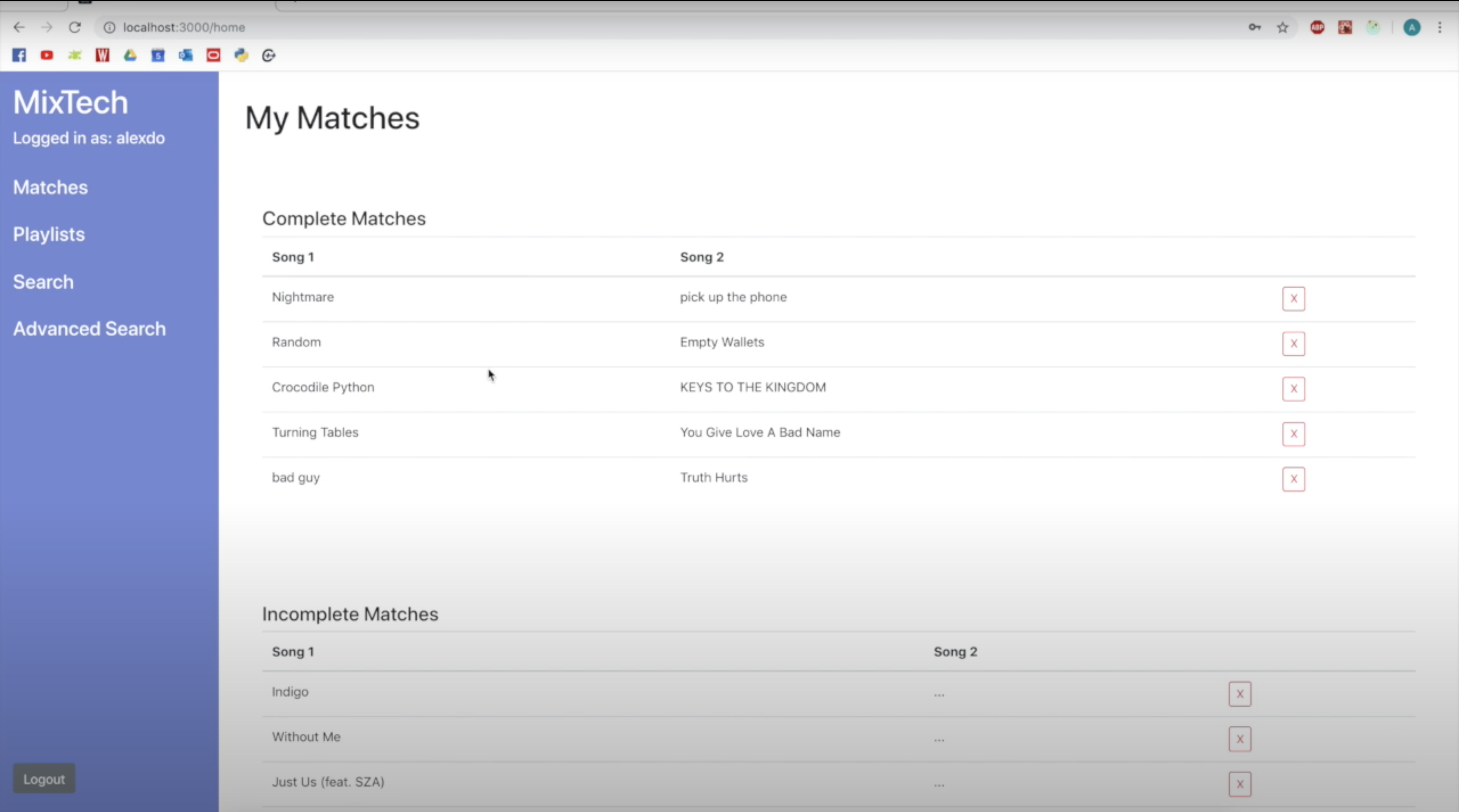 GitHub - darshnadoshy/MixTech: Web application to help DJs and ...
