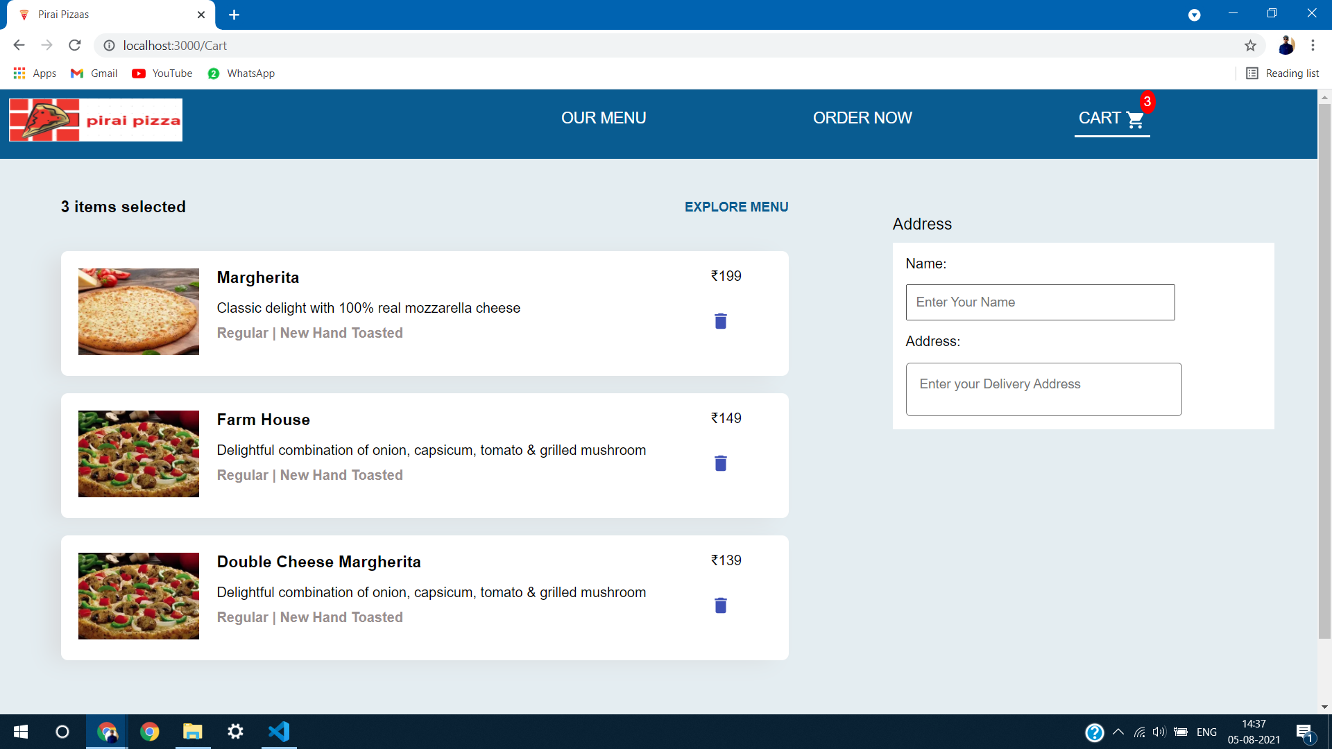 GitHub - AravindhRamanathan/pizza-app