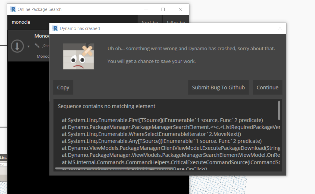 package manager crashes when installing a package · Issue #10723 ...