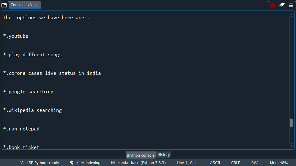 GitHub - Mudrikkaushik/minichatbot: created a mini chatbot using python ...