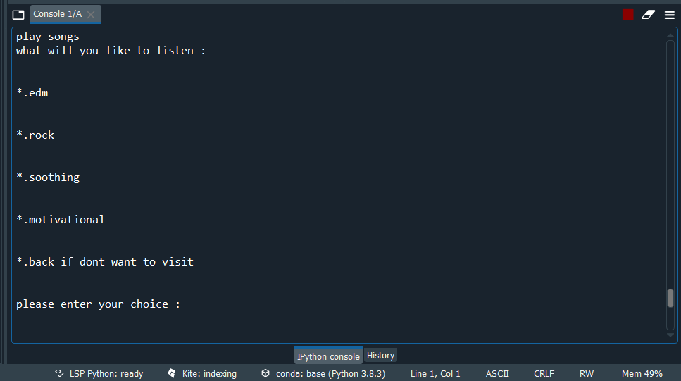 GitHub - Mudrikkaushik/minichatbot: created a mini chatbot using python ...