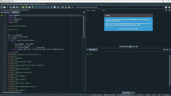 GitHub - Mudrikkaushik/minichatbot: created a mini chatbot using python ...