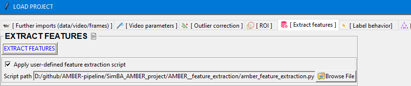 extract features