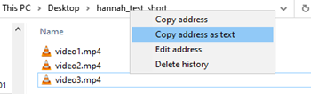 copy path small
