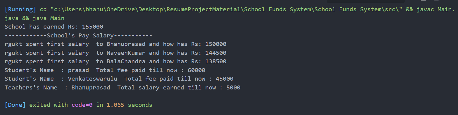 GitHub - bhanu141549/SchoolPaymentSystem: Money management system for ...