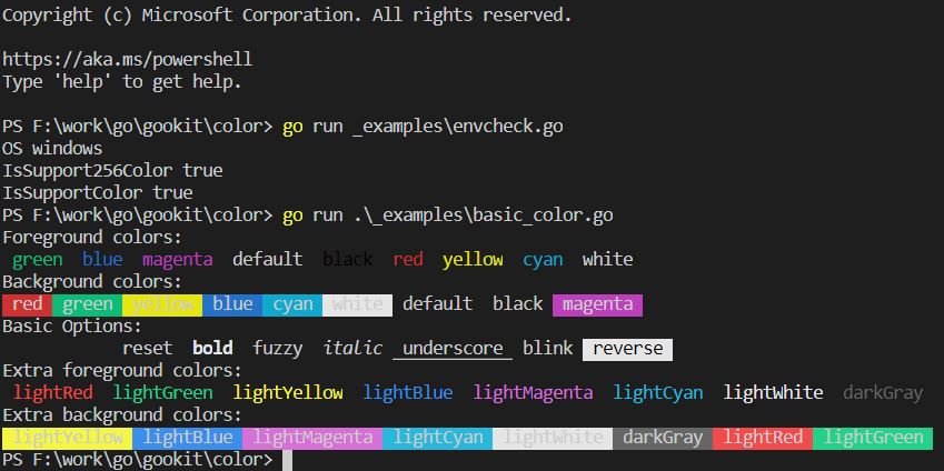 colors don't work on windows with git for windows while using vscode ...