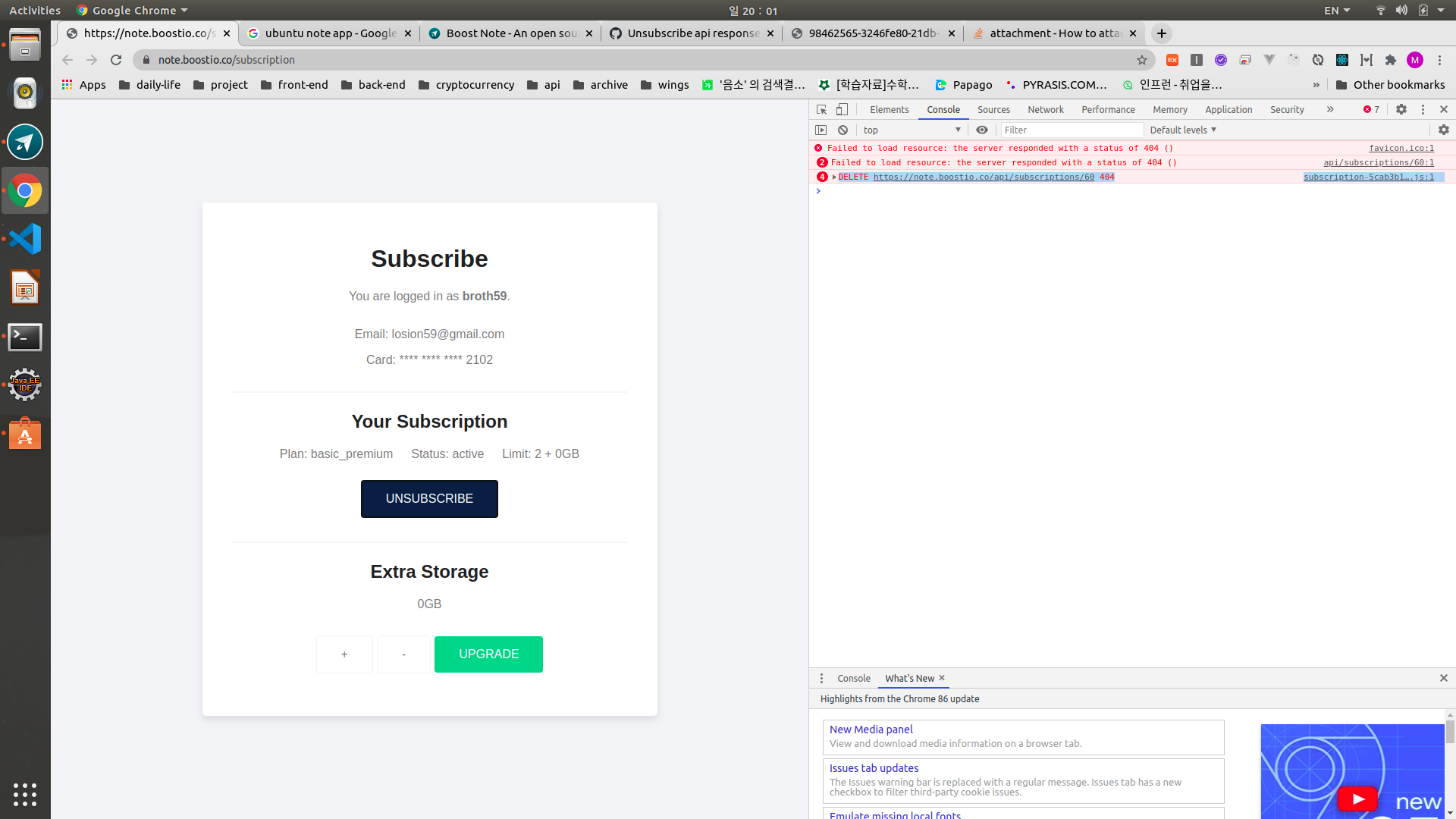 Unsubscribe api response 404 · Issue #683 · BoostIO/BoostNote-App · GitHub