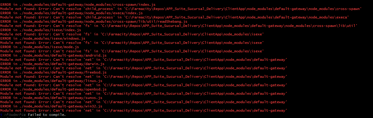 Not working on angular 8.3.20 on windows 10 · Issue #34 · sindresorhus ...