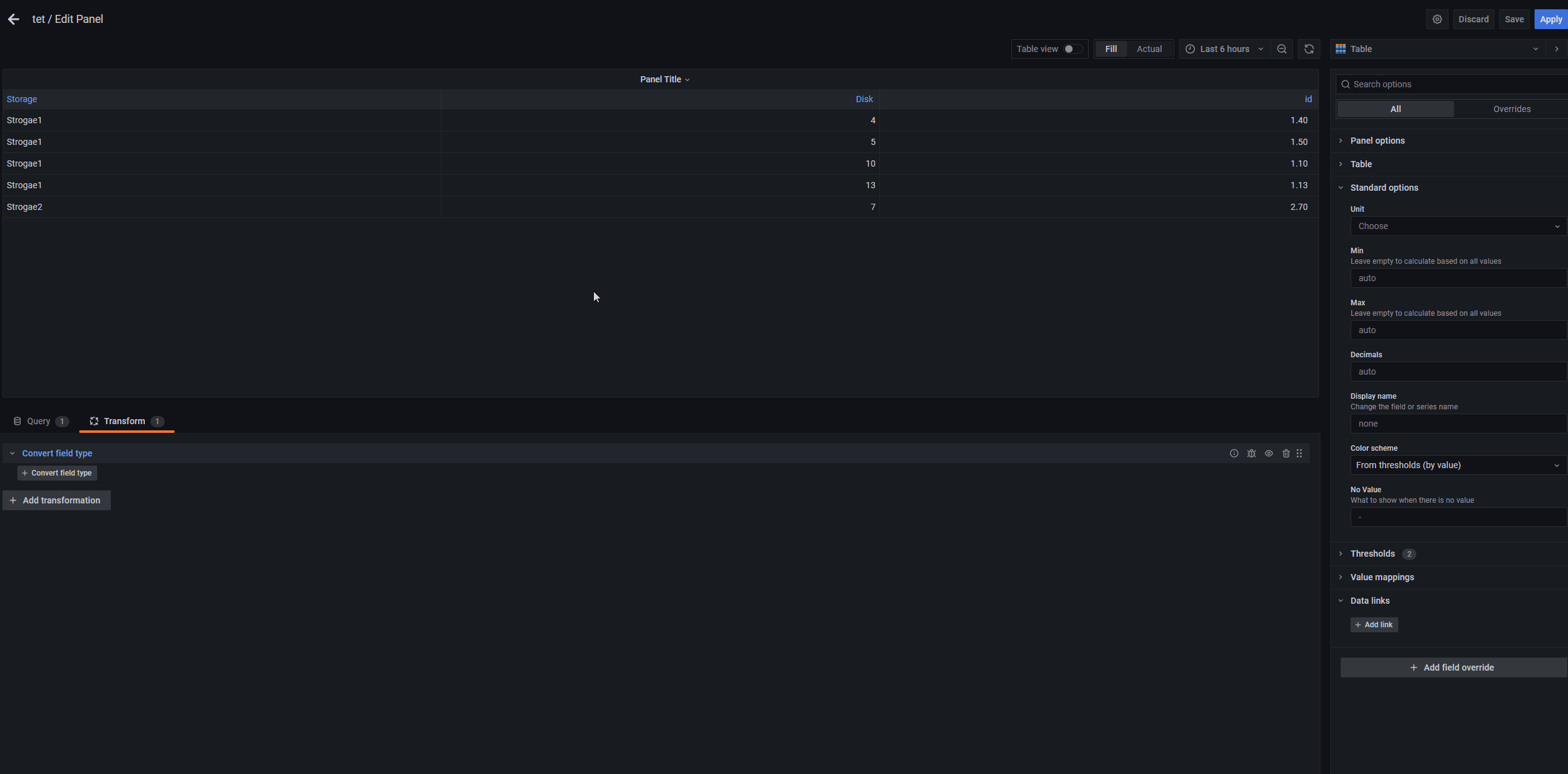 Numeric Raw Value In A Table Issue 40523 Grafana grafana GitHub