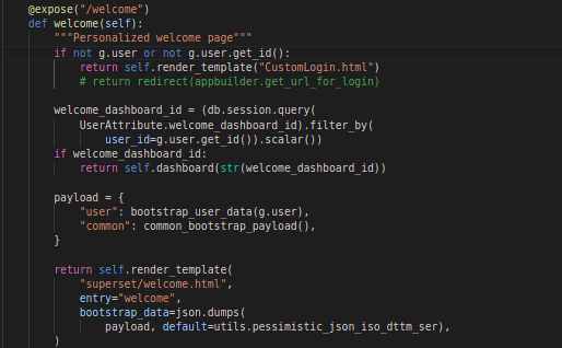 Superset to use both Local authentication plus OAuth authentication ...