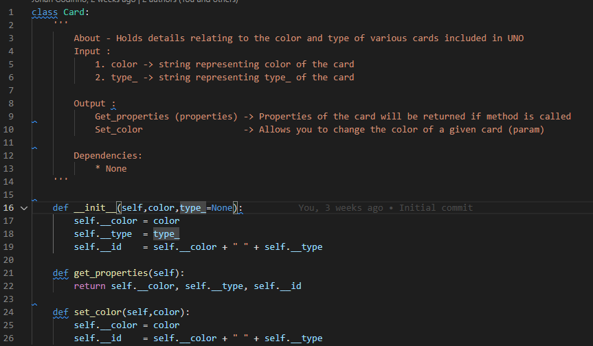 GitHub - johangodinho14/Uno: Repo for Uno game created using python.
