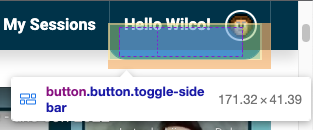 target-size rule should handle fixed position elements · Issue #3672 ...