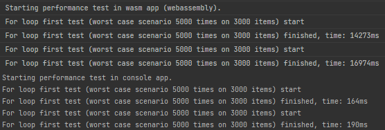 [wasm] Simple linear search · Issue #64455 · dotnet/runtime · GitHub