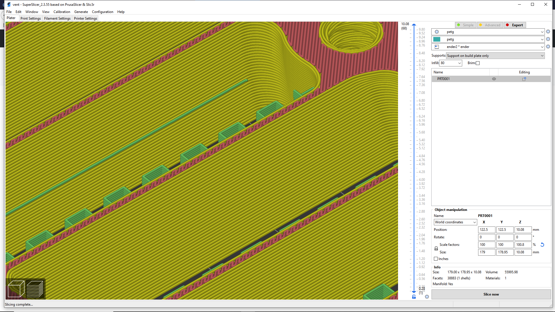 support and material interface · Issue 1117 · supermerill/SuperSlicer