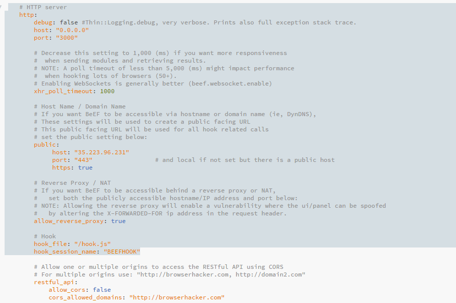 Error loading config file · Issue 2407 · beefproject/beef · GitHub