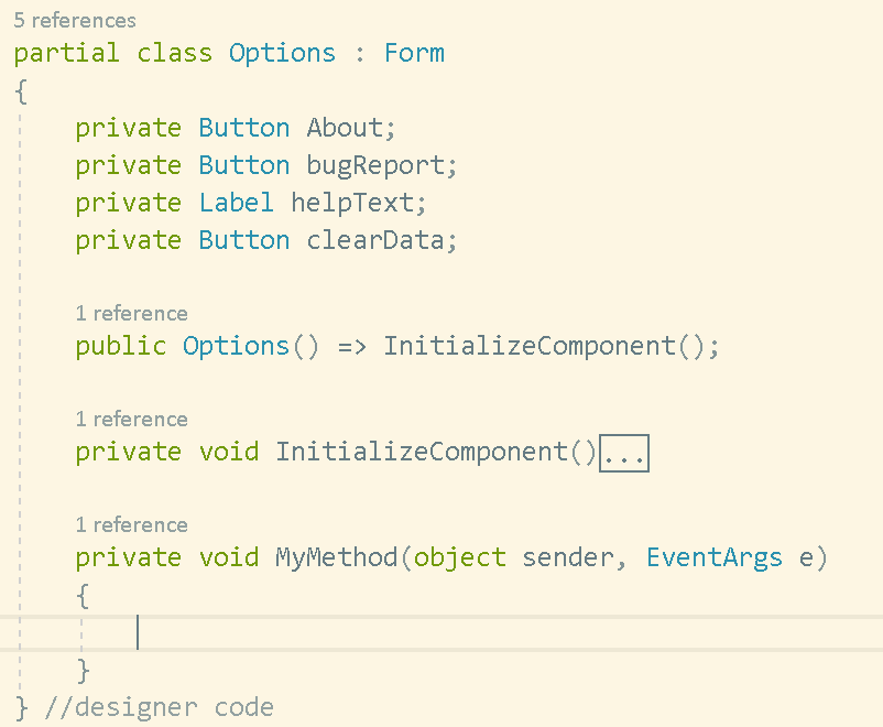 Support Partial Classes · Issue #3205 · dotnet/winforms · GitHub