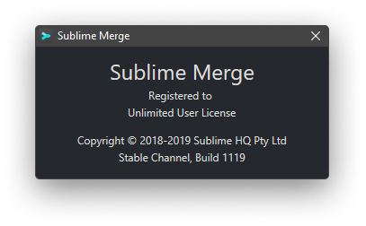 Sublime Merge (Build 1119) Windows