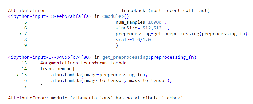 Module 'albumentations' has no attribute 'Lambda' · Issue #851 ...